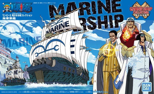 ONE PIECE Grand Ship Collection Marine Warship