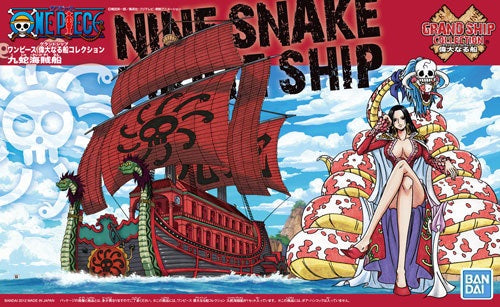 ONE PIECE Grand Ship Collection Nine Snake Pirate Ship