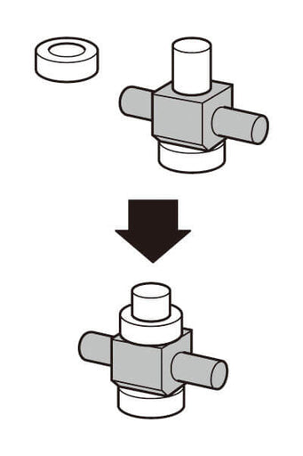 OP427 Additional Plastic Support Parts 2 for PC-04 4.0mm Polycap
