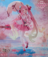 Taito Sakura Miku AMP Sakura Dress ver. Figure