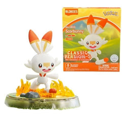 Blokees 74011 Pokemon Scorbunny New Encounter of Exploration Series Model Kit