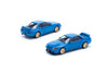 1/64 PopRace Nissan Skyline R32 Bayside Blue