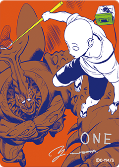 Shueisha Official Natsucomi 2026 One-Punch Man Limited Promo Card with the author’s printed signature (MP)