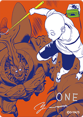 Shueisha Official Natsucomi 2026 One-Punch Man Limited Promo Card with the author’s printed signature (MP)