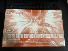 1/144 HGCE Destiny Gundam Heine Westenfluss Custom (Clear Color) Premium Bandai (MP)
