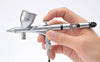 PS770 Mr. Airbrush Custom Double Action 0.18mm (10cc Gravity Feed Cup/Air Adjuster/Air-Up System/Semi-easy Soft Button)