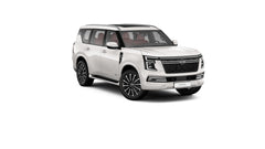 1/18 Resin Diamond Nissan Patrol Y63 Platinum White Limited Edition 50 Units