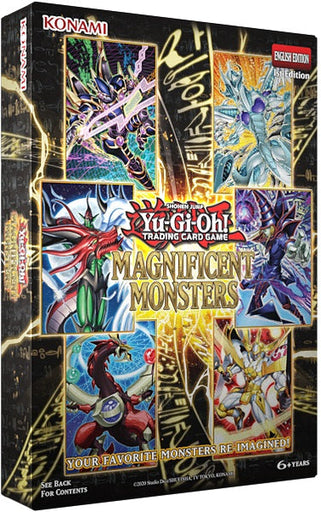 Yu-Gi-Oh! TCG Magnificent Monster 3-pack booster box English Version.