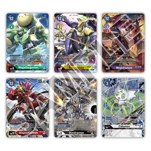 Digimon Card Game Deck Box Set 12 Full-art cards Included Brown