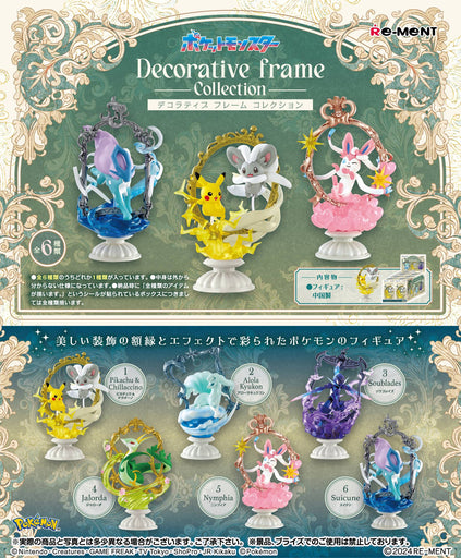 Re-Ment Pokemon Decorative Frame Collection