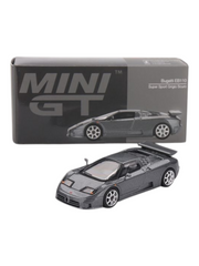 1/64 Mini GT Bugatti EB110 Super Sport Grigio Scuro #1002