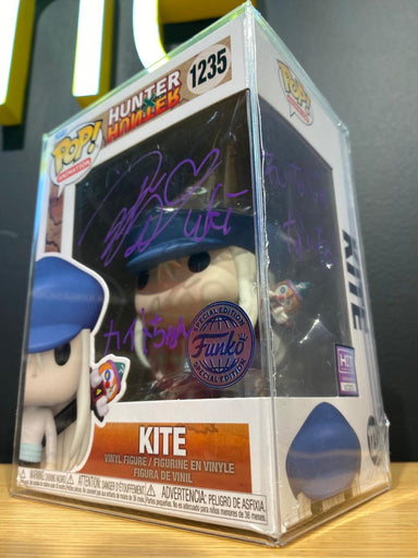 *Signed with COA: Funko POP! Hunter X Hunter Kite with Gun Special Edition signed by Uki Satake with COA (MP)