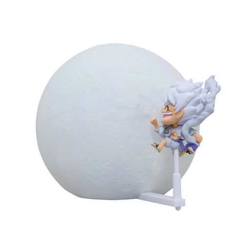 Bandai One Piece Monkey D.Luffy Gear 5 Rotating Lamp Figure