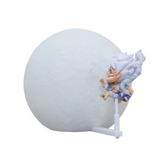 Bandai One Piece Monkey D.Luffy Gear 5 Rotating Lamp Figure