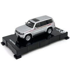 1/64 Paudi Nissan Patrol Y61 1998 Silver