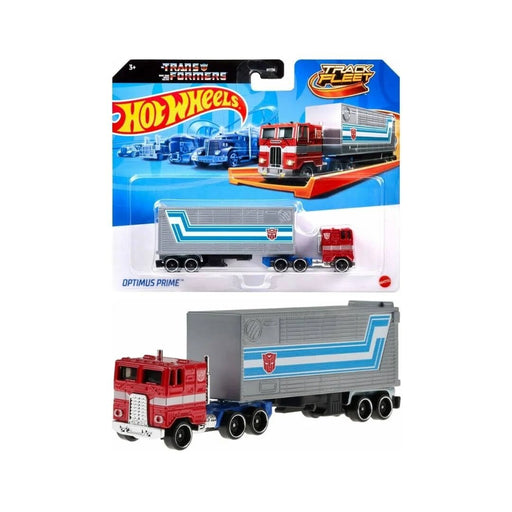 1/64 Hot Wheels Track Fleet Transformers Optimus Prime (MP)