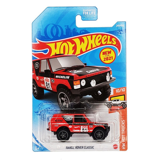 1/64 Hot Wheels Hot Trucks Range Rover Classic Red (MP)