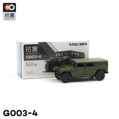 1/64 XCARTOYS Dongfeng Mengshi Gen1 Off-road Vehicle Hard Top Green