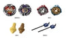 Takara Tomy Beyblade X Iron Man 4-80B and Thanos 4-60P Set (MP)