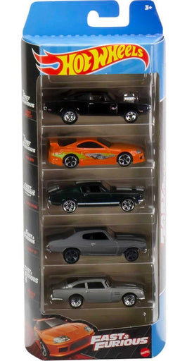 1/64 Hot Wheels Fast and Furious Supra 5 Pack (MP)