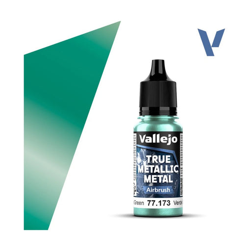VALLEJO 77.173 TRUE METALLIC METAL AIRBRUSH BEETLE GREEN 18ml