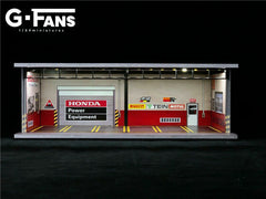 1/64 G-Fans 710009 Honda Garage with LED Diorama