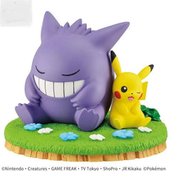 Pokemon Relaxing Time Pikachu & Gengar Figure (MP)