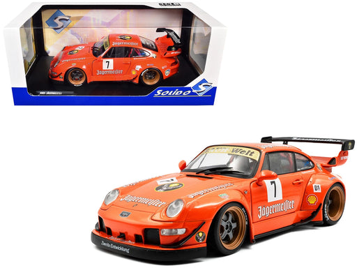 1/18 Solido Porsche RWB Bodykit #7 Jagermeister Orange 2020 S1808506