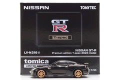 1/64 Tomica Limited Vintage NEO LV-N316d NISSAN GT-RT-Spec 2024 Model Black