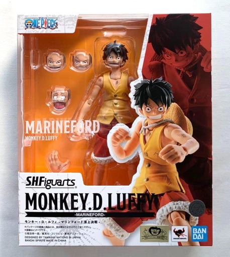 Tamashii Nations S.H. Figuarts One Piece Monkey D. Luffy Marineford Action Figure