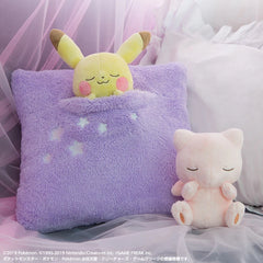 Pokemon Ichiban Kuji Last One Prize Holiday Night Pikachu & Mew Cushion Plush (MP)