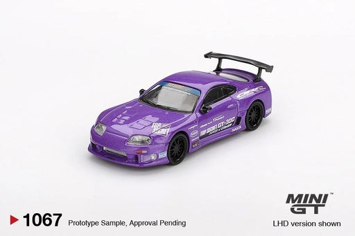 1/64 Mini GT Toyota Supra (A80) Top Secret GT-300 Top Secret Purple MGT01067-CH