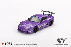 1/64 Mini GT Toyota Supra (A80) Top Secret GT-300 Top Secret Purple MGT01067-CH
