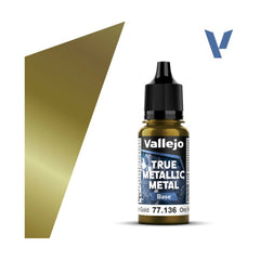 VALLEJO 77.136 TRUE METALLIC METAL BASE GREENISH GOLD 18ml