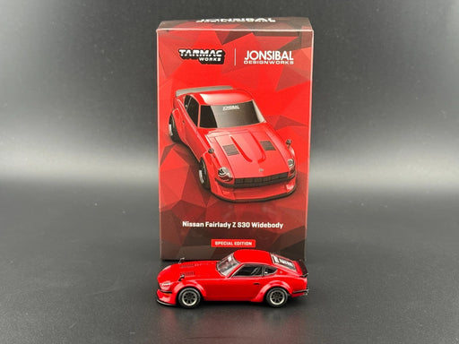 1/64 Tarmac Works Nissan Fairlady Z S30 Widebody Red 2025T64G-062-RE