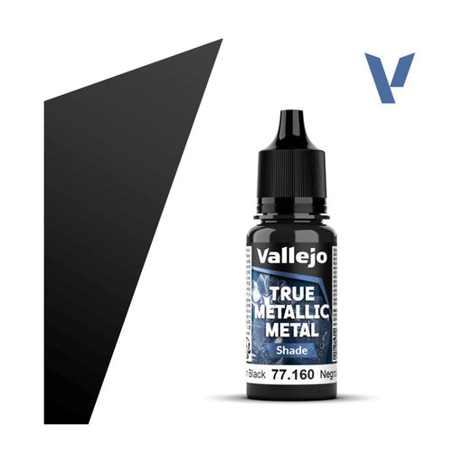 VALLEJO 77.180 TRUE METALLIC METAL AIRBRUSH OBSIDIAN BLACK 18ml