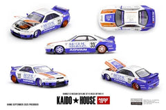 1/64 Kaido House by Mini GT Nissan Skyline GT-R R33 BFTHR V1 #213