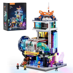 Lumibricks L9098 Floating Train Station Set