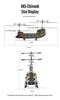 1/22 9IMOD  RC XK5 Chinook Rechargeable
