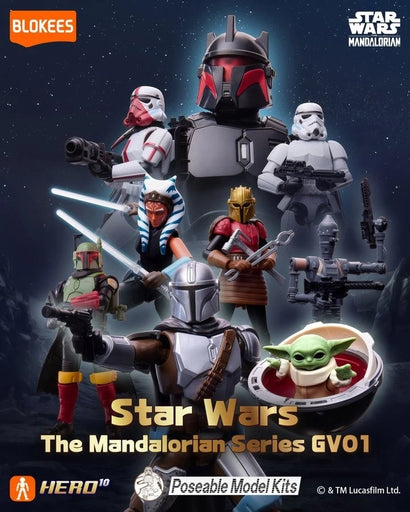 Blokees 75841 Star War GV01 The Mandalorian Series Model Kit (1 Character)