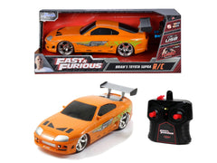 Jada 1/24 Brian's Toyota GR Supra Fast & Furious Orange RC