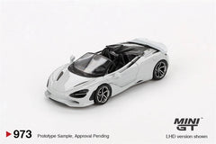 1/64 Mini GT Mclaren 750s Spider Cirrus Grey #973