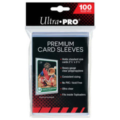 UltraPro Premium Card Sleeves Platinum Clear 66 x 94mm (100 pcs) E-81385