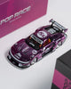 1/64 PopRace PR64-0570 Hong Kong Toycar Salon 2026 Exclusive LB Super Silhouette Mazda RX7 FD3S Purple Chrome Limited to 2500 (MP)