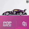 1/64 PopRace PR64-0570 Hong Kong Toycar Salon 2026 Exclusive LB Super Silhouette Mazda RX7 FD3S Purple Chrome Limited to 2500 (MP)