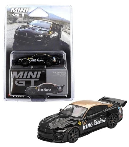 1/64 Mini GT Shelby GT500 Dragon Snake Concept Black Gold #1130 BLISTER