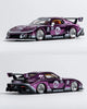 1/64 PopRace PR64-0570 Hong Kong Toycar Salon 2026 Exclusive LB Super Silhouette Mazda RX7 FD3S Purple Chrome Limited to 2500 (MP)
