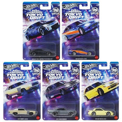 1/64 Hot Wheels Silver Series Fast and Furious Tokyo Drift 5 Set Pack (MP)