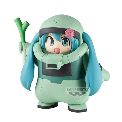 Banpresto Gundam 45th Anniversary x Hatsune Miku Figure Zaku Costume Figure