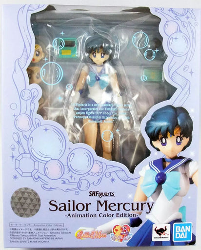 Tamashii Nations S.H. Figuarts Sailor Mercury (Animation Color Edition) Action Figure